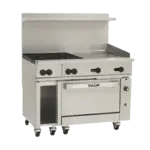 Vulcan 48C-4B24G Range, 48" Restaurant, Gas