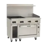 Vulcan 48C-4B24G Range, 48" Restaurant, Gas