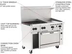 Vulcan 48C-4B24G Range, 48" Restaurant, Gas