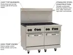 Vulcan 48SS-8B Range, 48" Restaurant, Gas