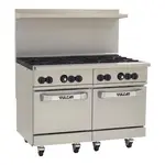 Vulcan 48SS-8B Range, 48" Restaurant, Gas