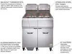 Vulcan 4GR45MF Fryer, Gas, Multiple Battery