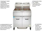 Vulcan 4TR45AF Fryer, Gas, Multiple Battery