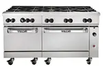 Vulcan 60SC-10B Range, 60" Restaurant, Gas