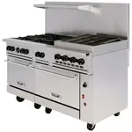 Vulcan 60SC-6B24CBN Range, 60" Restaurant, Gas