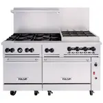 Vulcan 60SC-6B24CBN Range, 60" Restaurant, Gas