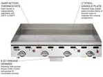 Vulcan 936RX Griddle, Gas, Countertop