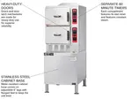 Vulcan C24ET6 Steamer, Convection, Electric, Floor Model