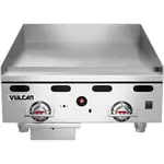 Vulcan MSA24 Griddle, Gas, Countertop