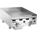 Vulcan MSA24 Griddle, Gas, Countertop