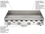 Vulcan MSA24-30 Griddle, Gas, Countertop