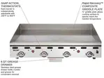 Vulcan MSA24-C0100P Griddle, Gas, Countertop