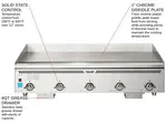 Vulcan VCCG60-AR Griddle, Gas, Countertop