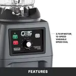 Waring CB15VP Blender, Food, Countertop
