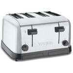 WARING PRODUCTS Toaster, 4 Slot, Silver, Stainless Steel, Waring WCT708