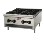 Wells HDHP-3630G Hotplate, Countertop, Gas