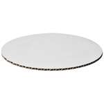 WHALEN PACKAGING Cake Board, 9", White, Round, Corrugated, (100 / Case) Whalen Packaging WPCC09