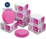 WHALEN PACKAGING Wedding Circle, 16" x 1/2", Pink, Paperboard, (12/Pack), Whalen Packaging WPDRM16P