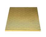 WHALEN PACKAGING Wedding Square, 1/2 Size, Gold, Cardboard, Whalen Packaging WPDRM50G