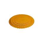WHALEN PACKAGING Cake Board, 7", Gold, Round, Whalen Packaging WPGC07
