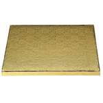 WHALEN PACKAGING Wedding Square, 12"x12", Gold, Cardboard, Whalen Packaging WPSQDRM12G