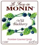 Wild Blackberry Syrup, 1 L, Monin M-FR252F