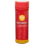Wilton Red Sparkling Sugar Sprinkles – 5.25 oz Decorating Crystals(Ardous FOOD-020682-SplitCase)