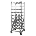WIN HOLT Can Rack, Full Size, Aluminum, Mobile, Holds #5 & #10 Cans, Casters, Win Holt CR-162M