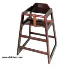 Winco CHH-103 High Chair, Wood
