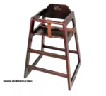 Winco CHH-103A High Chair, Wood