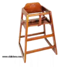 Winco CHH-104A High Chair, Wood