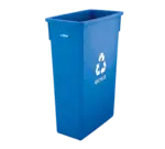 Winco PTC-23L Recycling Receptacle / Container, Plastic