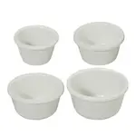 Winco RFM-1W Ramekin / Sauce Cup, Plastic