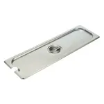 Winco SPJL-HCN Steam Table Pan Cover, Stainless Steel