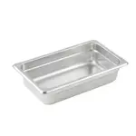 Winco SPJP-402 Steam Table Pan, Stainless Steel