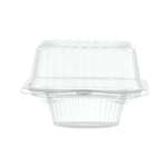 WNA COMET WEST-ACCESS PARTNERS Muffin Container, Single, Clear, Hinged, (400/Case), WNA 2409