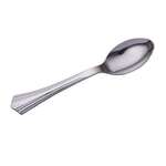 WNA COMET WEST-ACCESS PARTNERS Reflections Spoon, 6.25", Silver, Heavyweight, Plastic, (40/Pk) WNA COMET WEST  SGE620155