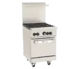 Wolf C24S-4B Range, 24" Restaurant, Gas