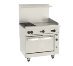 Wolf C36C-2B24GT Range, 36" Restaurant, Gas