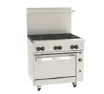 Wolf C36C-6B Range, 36" Restaurant, Gas