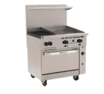 Wolf C36S-2B24G Range, 36" Restaurant, Gas