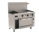 Wolf C48S-2B36GT Range, 48" Restaurant, Gas