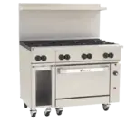 Wolf C48S-8B Range, 48" Restaurant, Gas