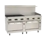 Wolf C72CC-6B36G Range, 72" Restaurant, Gas