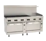 Wolf C72CC-8B24G Range, 72" Restaurant, Gas