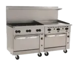 Wolf C72SS-6B36G Range, 72" Restaurant, Gas