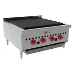 Wolf SCB25 Charbroiler, Gas, Countertop