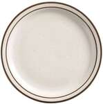 WORLDCRISA (WORLD TABLEWARE) Plate, 6-1/2", Cream White, Desert Sand, Narrow Rim, (36/Case), World Tableware DSD-6